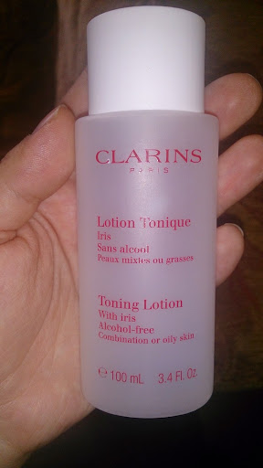 Clarins toning lotion